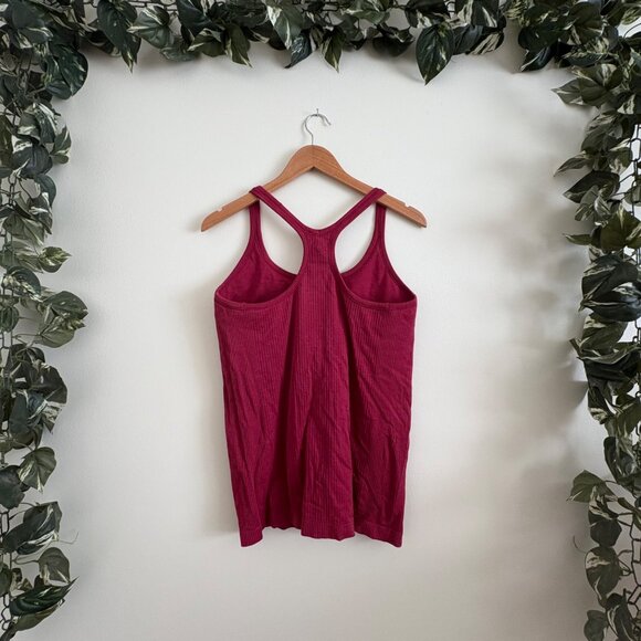 Lululemon Athletic Ebb To Street RB Tank Top B/C Magenta Smoke Women’s Size 12 - Picture 2 of 7